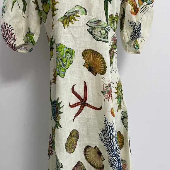 ALEMAIS Shell Fish Flared Dress - Picture 10 of 16